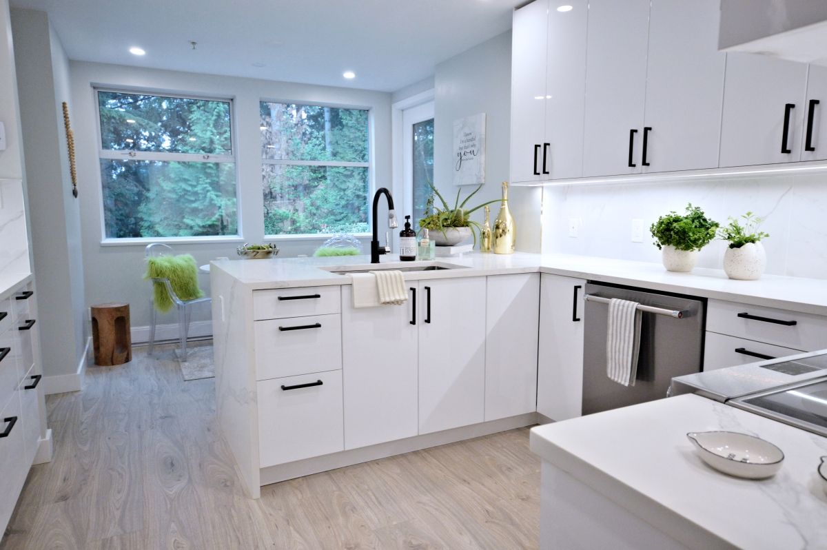 Green with Envy! | North Vancouver Modern Kitchen Remodel