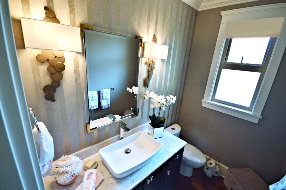 Fabulous North Vancouver Powder Room Renovation Renovateme